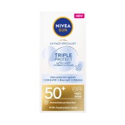 Nivea Sun Fluid s trostrukom zaštitom lica od sunca SPF50+ 40ml