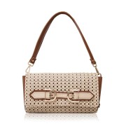My Lovely Bag Allure / rafija s. bež t. + s. smeđe d. / zlato