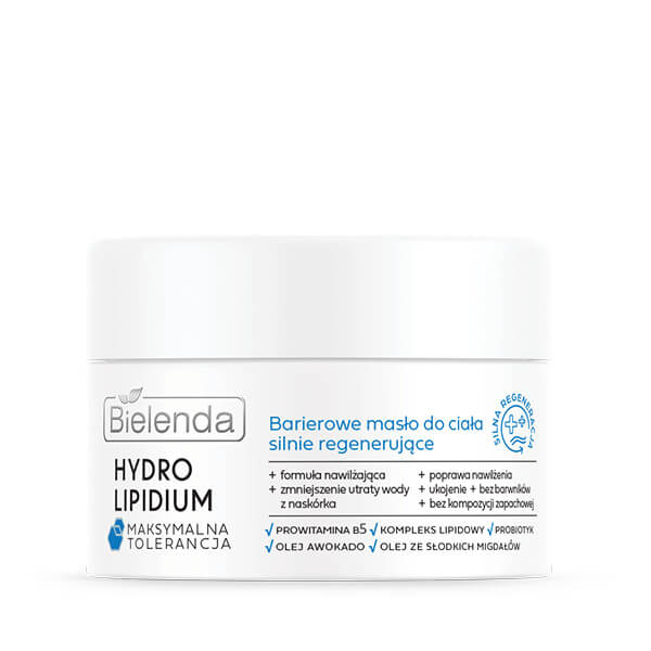 Bielenda HYDROLIPIDUM ekstra hidratantni i regenerativni maslac za tijelo za njegu izrazito suhe i osjetljive kože 200ml