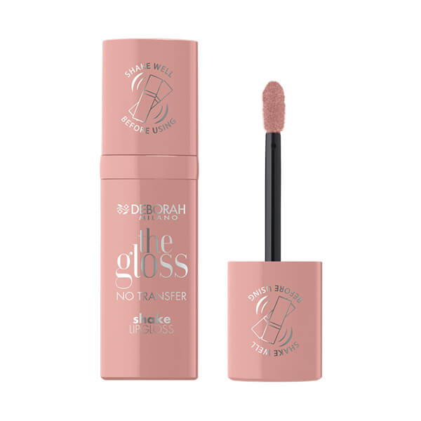 Deborah The Gloss No Transfer sjaj za usne 01 nude look