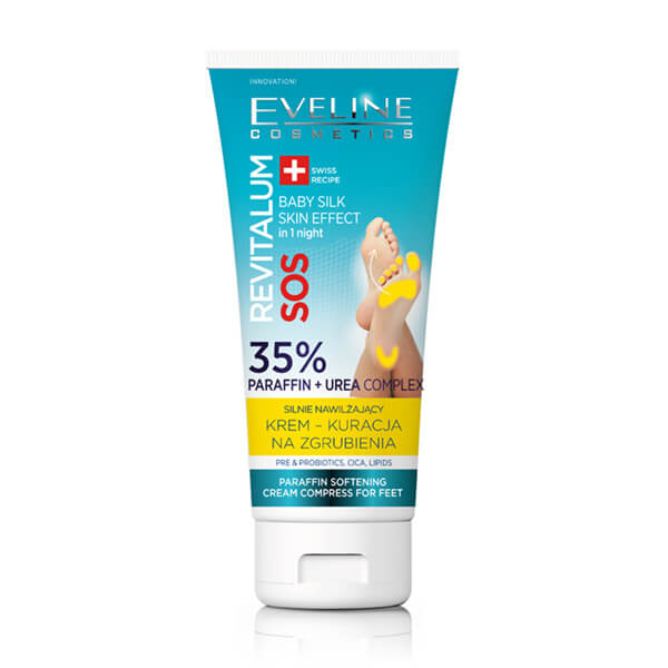 Eveline krema za stopala Revitalum SOS 35 urea + paraffin 75ml