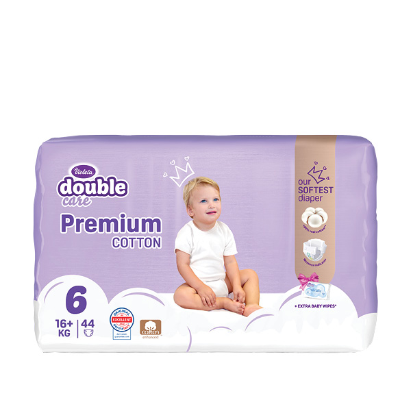 Violeta Cotton Premium pelene veličina 6 44 kom.