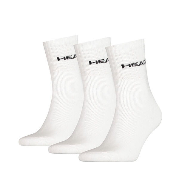 Head unisex čarape Short Crew 3P bijelo 43-46