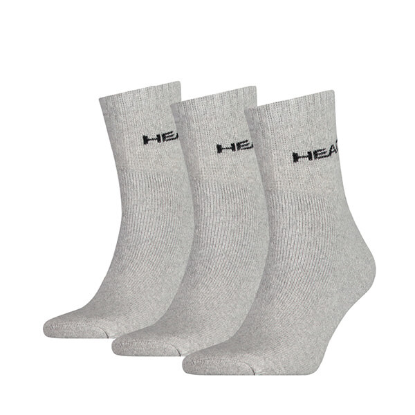 Head unisex čarape Short Crew 3P sivo 35-38